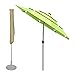 Produktbild GZA 9 FT 3 Tiere Terrasse Regenschirm Mit Schutzhülle Solar LED Kurbel Kippgarten