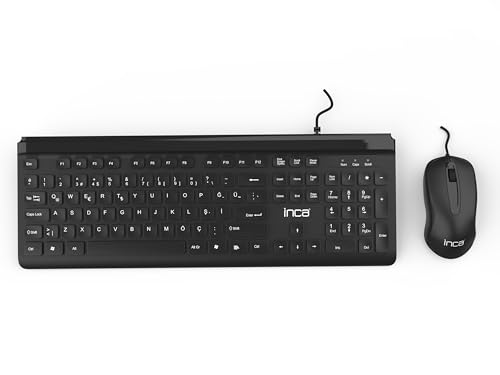 Imk-377 Wired Slim Chocolate Design Q Wired Keyboard & Mouse Set Keys Count 104 Soft Shell Slim Chocolate Adjustable Tilt Angle USB Connection Weight 606g Silent Key Mouse
