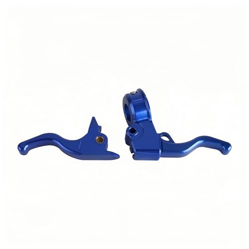Levier d'embrayage de moto bleu en aluminium pour Harley Touring 2008 2009 2010 2011 2012 2013