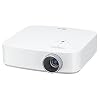 LG PF50KA 100 Portable Full HD (1920 x 1080) LED Smart TV Home Theater CineBeam Projector with Built-in Battery (2.5 hours) - White