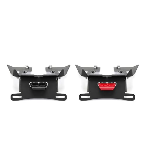 Support de plaque moto avec LED pour MSX Grom 125 et 125SF de 2016 à 2020