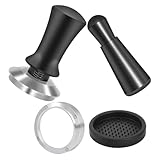 CHILDWEET エスプレッソ用コーヒーツール ステンレス製ドーシングリング ドーズファンネル コーヒースラ付属