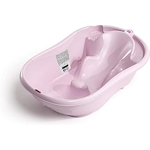 OKBaby Onda 3-in-1 Multi-Stage Baby Bath, Pink Cover