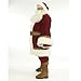 Fun World Costumes Men's Plus-Size Plus Size Adult Oldtime Santa... Hooded Robe Set, Red/White, X-Large