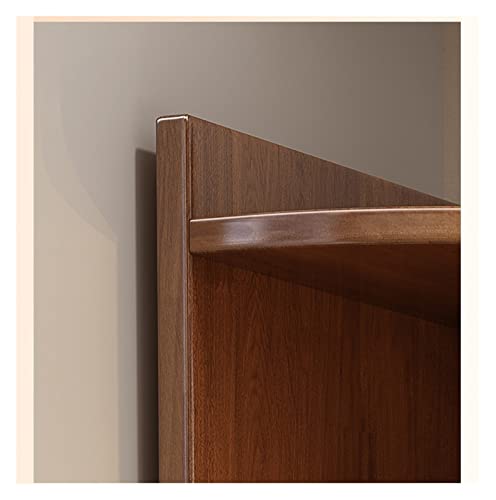 KIRANDY Home Solid Wood Corner Cabinet, Corner Storage Shelf for Living Room Bedroom (Color : 5layers White 30x30x150cm)