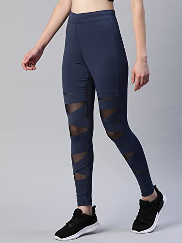 Image of BLINKIN Women's Skinny Fit Mid Rise Leggings