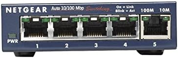 NETGEAR ProSAFE FS105NA 5-Port Fast Ethernet Switch (FS105NA)