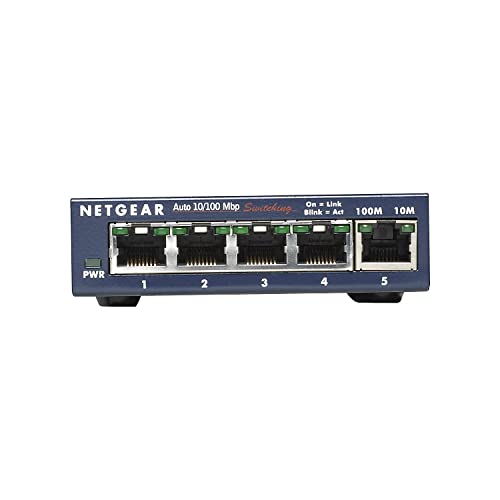 Switch Ethernet 5 ports resoudre manque de prises RJ45 sur box internet