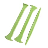 Auto Folierungsset - 3 Stück Folierwerkzeug Set Mit Nahtwerkzeug, Mini Spachtel Und Kantenschaber | Professionelles Werkzeug Für Fahrzeugfolie, Fenster Tönungsfilm Und Karosserie Dekoration Installati