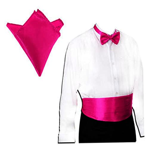 Set 3 piezas pajarita, fajín y pañuelo para mujer miniatura 2