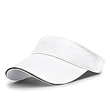 MATERIAL - 100% Baumwolle Visor Cap, Sonnenhut High Quality and Breathable sweat away to keep you comfortably dry