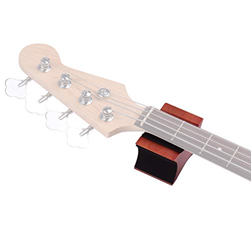 KKmoon Suporte de Apoio de Pescoço de guitarra Almofada Material de Mogno 2 Altura de Uso Ferramenta