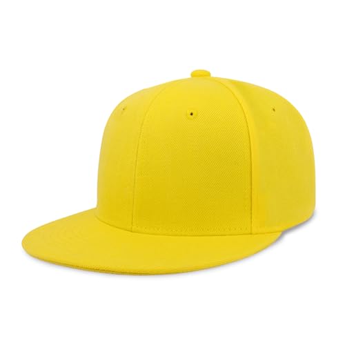 Image of ChoKoLids Flat Visor Snapback Hat Blank Cap Baseball Cap