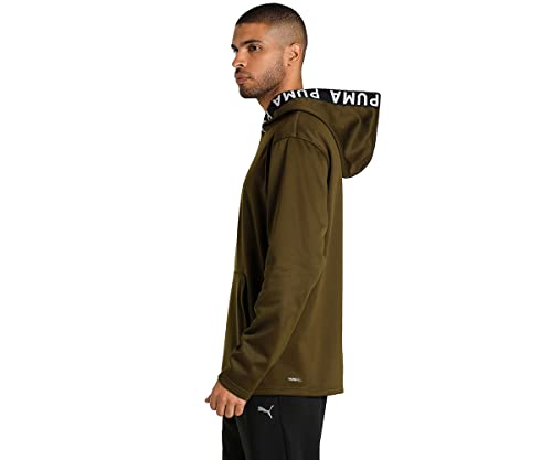 Image of PUMA Polyester Men Hooded Neck Sweatshirt