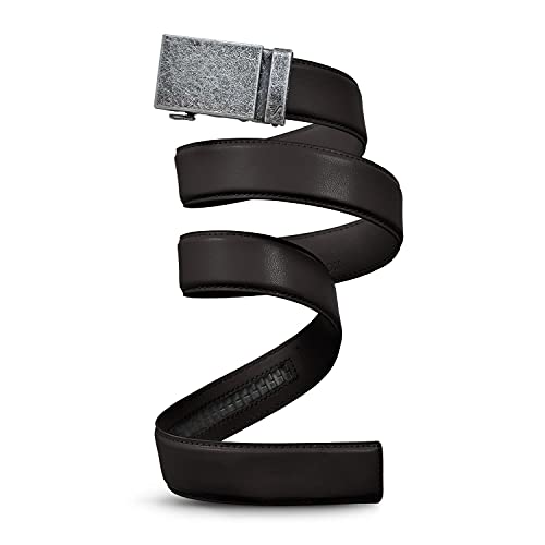 Image of Mission Belt Men's Leather Ratchet Belt, 40mm Metal Collection
