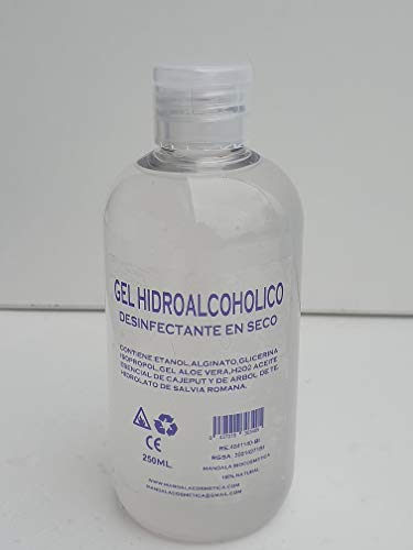GEL HIDROALCOHOLICO - Botella 250cl