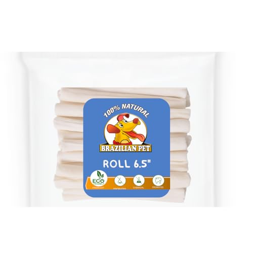 Natural Treats Rawhide Rolls Dog Chews Bones 6.5″ (18 Count) for Pups and Small Dogs Natural Treats Rawhide Rolls Dog Chews Bones 6.5″ (18 Count) for Pups and Small Dogs