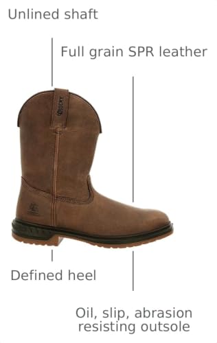 Image of ROCKY Men's Worksmart PR Composite Toe Waterproof Western Boots