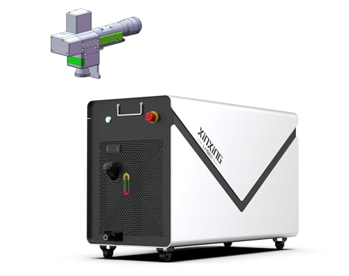 2000W Laser Cleaning Machine Laser Rust Removal Machine 9 Cleaning Modes 300mm Handheld Laser Cleaner Machine Portable with Rust Paint Oil Dirt Stains Coating Remover for Metals