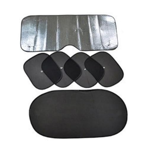 Parasoles para Coche VALICLUD de 6 Piezas con Aluminio y Protección UV para SUV