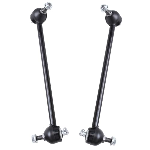 Image of Detroit Axle - 2.4L Front End Control Arms Kit for Chrysler Sebring Dodge Stratus Mitsubishi Eclipse Galant, Lower Control Arms w /Ball Joint Tie Rod Ends Sway Bars Replacement - 8pc Set