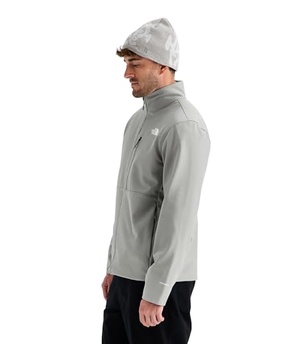 Image of The North Face Men's Apex Bionic 3 Jacket (Standard & Big Size) - Wind Resistant, Water Repellent, Classic Fit Winter Coat, Stone Slab, Large