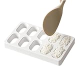 Molde De Sushi Genérico - Herramienta De Fabricación De Bricolaje De 10 Rejillas | Sushi Presione Bloques De Arroz Rápida | Máquina De Cocina Para La Granja, Camping, Restaur