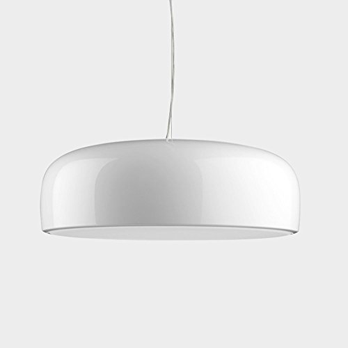 Dinggu Modern Bowl Pendant Light Fixture For Dinner Room Bedroom Living Room W19 Xh6.3 Matte White #TOP2