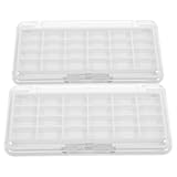 Options d'agencement personnalisables : créez votre propre agencement selon vos besoins, possibilités infinies pour ranger vos produits préférés, palette vide pour rouge à lèvres, petite palette vide pour rouge à lèvres