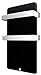 Haverland XTAL4N - Radiateur sèche Serviettes électrique, Panneau en Verre, Thermostat Digital Mural, 400 W, Noir