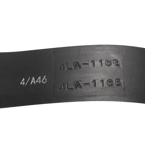 Image of uxcell 4 /A46 or 4 /4L480 Banded V-Belt Classic Wrapped Rubber, 4 Banded /4 Ribs, A Profile, 46 inch(1168mm) Inside Circumference