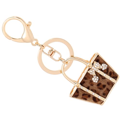 Holibanna Bag-formad Nyckelring Med Rhinestones Nyckelring För Handväska Och Bilaccessoarer För Kvinnor Som Present För Alla Tillfällen