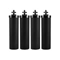 4 pcs Water Filters Replacement for Black Berkey BB9-2 Purification Elements NEW