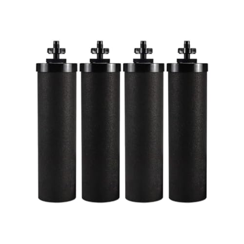 4 pcs Water Filters Replacement for Black Berkey BB9-2 Purification Elements NEW