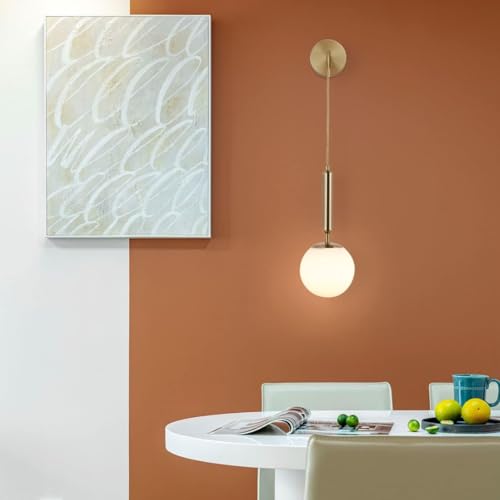 Image of Wall Lamp Chandelier Pendant Light, Home Decor for Bedroom, Living Room, Hallway, Cafe, Hotel, Restaurant (L New Wall LAMP with LED Bulb Pack of 1)