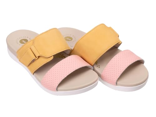 REVITALIGN Women's Baja Slide, Lemonade, 9.5 by REVITALIGN - Used condition - Image 3