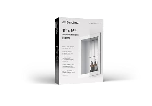 EZ-NICHES - USA - Ready for Tile Niche Preformed Bathroom