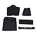 CHAOS MONKEY Halloween Costumes for Men Adult Tunic Robe Knight Cosplay Hooded Uniform Cloak Outfit Full Set