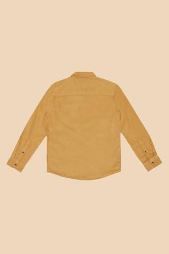 Image of Pantaloons Junior Boy's Solid Regular Fit Shirt