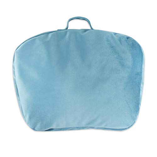 Qielizi Lap Laptop Desk - Portable Lap Desk With Pillow Cushion, Fits Up To 15.6 Inch Laptop For Home Office Students Use As Computer Laptop Stand, Book Tablet(1-Peach Blossom) #TOP4