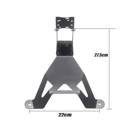 Support GPS Moto KYMCO AK550 avec double chargeur USB pour smartphone - 2