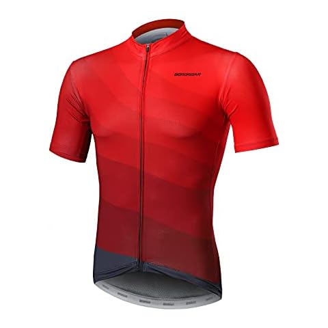 BERGRISAR Lightweight Short Sleeve Cycling Jersey Cover
