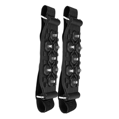 Gogogmee Shoe Ice Grippers Spike Shoes Grippers Crampons for Walking Hiking Fishing