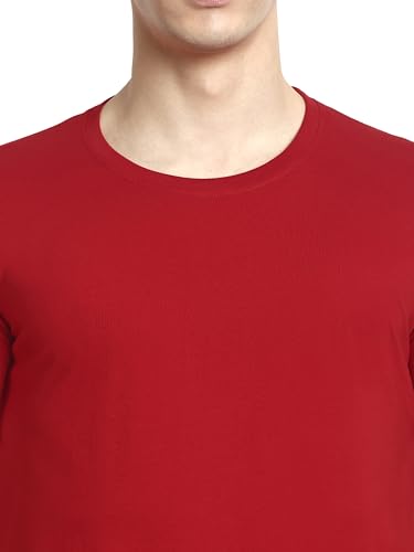 Image of hummel Cam Men's Cotton Round Neck Half Sleeve T-Shirt