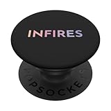 Infires Phone Grip for Kpop Fans PopSockets PopGrip: Swappable Grip for Phones & Tablets PopSockets Adhesive...