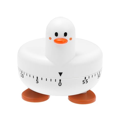 Veemoon Cute Cartoon Pig Mechanical Kitchen Timer - 60-Minute Countdown with 360° Rotation for Cooking Baking and Time Management Adorable Reminder for All Chefs