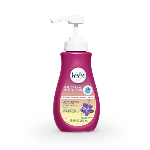 Veet Gel Hair Remover Cream with Essential Oils, 13.50 Ounce (Pac...