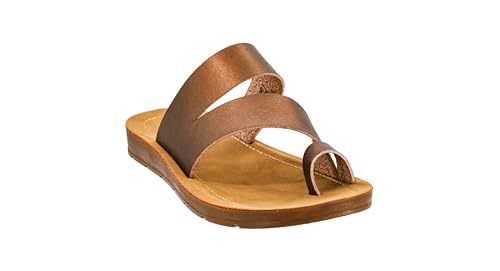 Corkys Footwear Just A Fling Sandals - Features a Toe Wrapped strap for Stability, Unbeatable Cushioned Insoles for Comfort, Slip-on Technology for Easy On and Off3