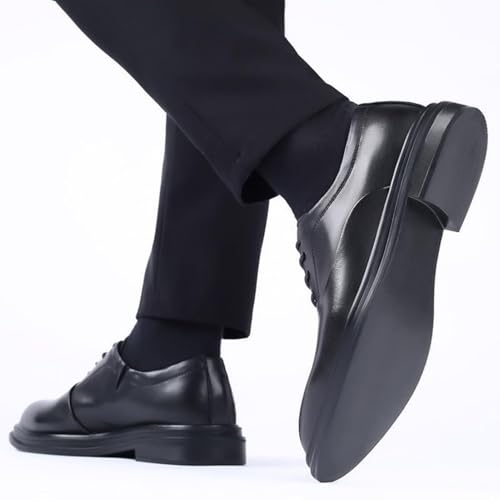 YZABEL Classic Dress Shoes for Men Men's Faux Patent Leather Tuxedo Dress Shoes Slip-On Oxford Dress Modern Wedding Office Work Tuxedo Shoes3