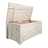 Montana Woodworks Homestead Collection Small Blanket Chest, Ready to Finish